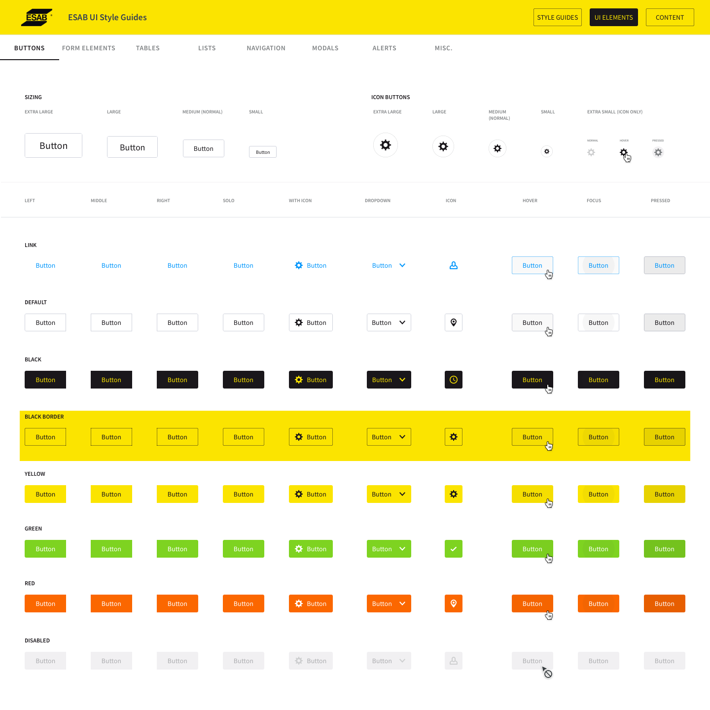 Esab-UI-Elements-Buttons